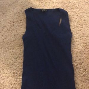 Theory navy tank top-NEVER WORN